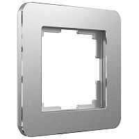 Werkel Рамка на 1 пост (алюминий, Platinum) / W0012606 Werkel Рамка на 1 пост (алюминий, Platinum) / W0012606