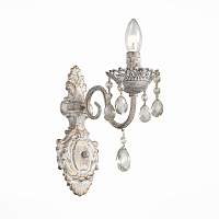 Sale SL139.501.01 Бра Слоновая кость, Золото/Прозрачный E14 1*40W - цена и фото