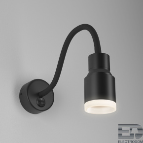 Настенный светодиодный светильник с гибким основанием Elektrostandart MRL LED 1015 черный - цена и фото