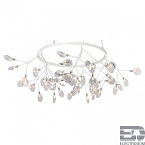 Подвесная люстра Crystal Lux Evita EVITA SP45 D WHITE/TRANSPARENT - цена и фото