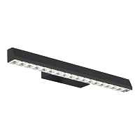 SL1018.401.01 Светильник настенный ST-Luce черный/прозрачный LED 1*11W 4000K - цена и фото