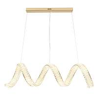 Люстра Crystal Lux MUSIKA SP100W LED L1200 GOLD
