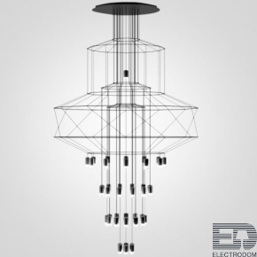 Люстра Wireflow Chandelier 0374 Suspension lamp ImperiumLoft - цена и фото