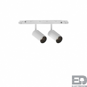 Магнитный трековый светильник Ideal Lux EGO TRACK DOUBLE 16W 3000K DALI WH 286365 - цена и фото