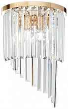 Настенный светильник Ideal Lux Carlton AP3 Oro 213491 - цена и фото Настенный светильник Ideal Lux Carlton AP3 Oro 213491 - цена и фото