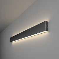 Настенный светодиодный светильник Elektrostandart 101-100-40-78 4200К черная шагрень - цена и фото