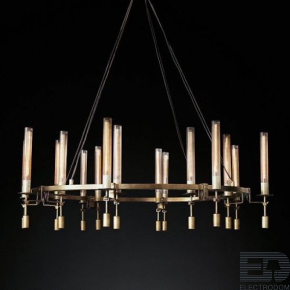 Люстра RH FONTANELLE Round Chandelier 16 ImperiumLoft - цена и фото