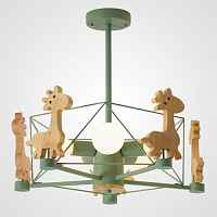 Потолочная люстра GIRAFFE Crystal Green - цена и фото Потолочная люстра GIRAFFE Crystal Green - цена и фото