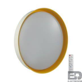 Настенно-потолочный светодиодный светильник Sonex Color Tuna Yellow 7711/EL - цена и фото
