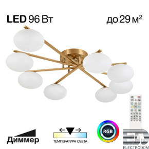 Потолочная светодиодная люстра Citilux Atman Smart CL226A183 - цена и фото