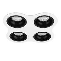 Комплект из светильников и рамки Lightstar Domino D64607070707 - цена и фото
