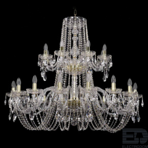 Подвесная люстра Bohemia Ivele 1402/16+8/400/2d G - цена и фото