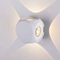Архитектурный светильник Elektrostandard 1504 TECHNO LED CUBE белый - цена и фото