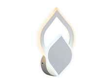Настенный светодиодный светильник с выключателем FA566 WH/S белый/песок LED 3000K/6400K 24W 200*200*60 - цена и фото