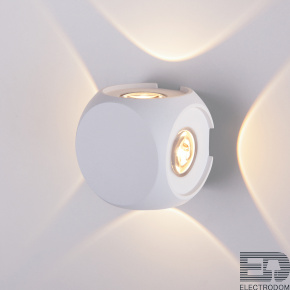 Архитектурный светильник Elektrostandard 1504 TECHNO LED CUBE белый - цена и фото