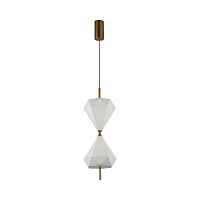 Подвесной светодиодный светильник Odeon Light L-Vision Sand Glass 7090/10L - цена и фото