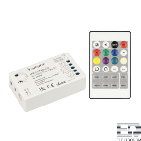Контроллер ARL-4022-RGBW White (5-24V, 4x4A, ПДУ 24кн, RF) Arlight - цена и фото