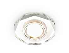 Встраиваемый потолочный точечный светильник 8020 CL хром MR16 D90 mm - цена и фото