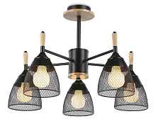 Потолочная люстра TR8015/5 BK Ambrella light - цена и фото Потолочная люстра TR8015/5 BK Ambrella light - цена и фото