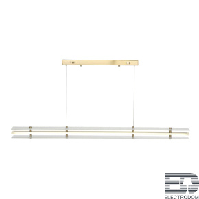 SL6245.223.01 Светильник подвесной ST-Luce золотистый/Прозрачный LED 1*30W 4000K - цена и фото
