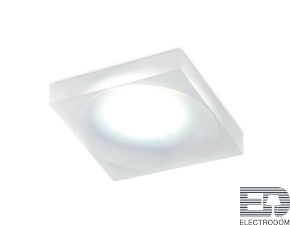 Встраиваемый точечный светильник TN136 WH/FR белый/матовый GU5.3 80*80*32 - цена и фото