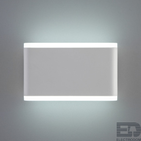 Уличный настенный светодиодный светильник Elektrostandart 1505 TECHNO LED белый - цена и фото