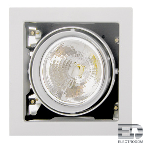 Светильник точечный встраиваемый декоративный под заменяемые галогенные или LED лампы Lightstar Cardano 214110 - цена и фото