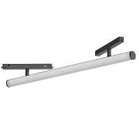 Светильник магнитный трековый MAG-ORIENT-TUBE-CORNER-L600-20W Warm3000 (BK, 180 deg, 48V) (Arlight, IP20 Металл, 3 года)