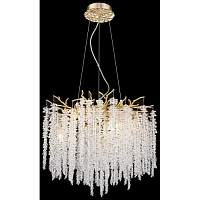 Люстра подвесная Wertmark WE185.09.303 DACIANA G9 9*40 Вт матовое золото - цена и фото