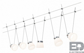 Комплект из 6 встраиваемых светильников Paulmann IceLED II 94115 - цена и фото
