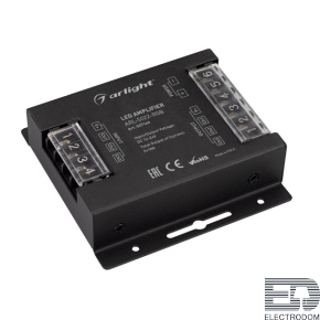 Усилитель ARL-5022-RGB (12-24V, 3x10A, 360-720W) Arlight 027140 - цена и фото