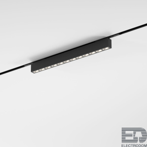 Mini Magnetic Трековый светильник 10W 3000K черный Elektrostandard 85168/01 - цена и фото