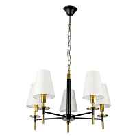 Подвесная люстра Arte Lamp Riccardo A4075LM-5BK - цена и фото Подвесная люстра Arte Lamp Riccardo A4075LM-5BK - цена и фото