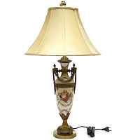 Настольная лампа Loft Concept Eden Garden porcelain and bronze Collection 43.457