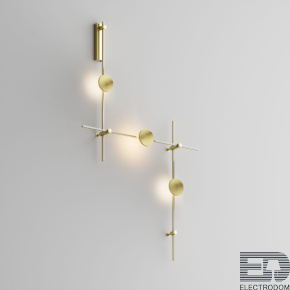Основание настенное Wall для трековых светильников Maytoni Technical Flarity TFC-Flar-W01-BS - цена и фото