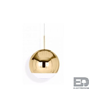 Подвесной светильник Mirror Ball Gold TomD in 2003 D15 ImperiumLoft - цена и фото