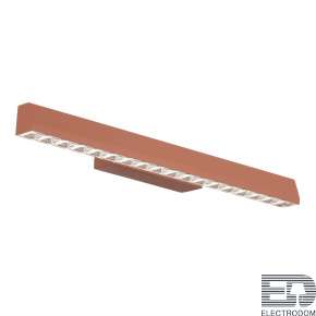 SL1018.623.01 Светильник подвесной ST-Luce терракотовый/прозрачный LED 1*11W 4000K - цена и фото