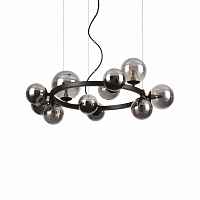 Люстра Ideal Lux PERLAGE SP11 NERO 271392 - цена и фото Люстра Ideal Lux PERLAGE SP11 NERO 271392 - цена и фото