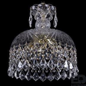 Подвесной светильник Bohemia Ivele Crystal 1478 14781/30 G Leafs - цена и фото