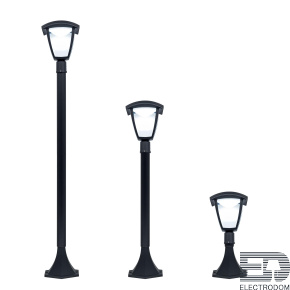 Уличный парковый светильник светодиодный Citilux CLU04B Черный - цена и фото