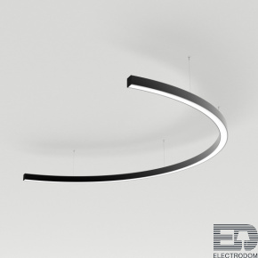 Светильник подвесной SP-LINE-HANG-ARC-C3535-D1500-61W Day4000 (BLACK, 230V) (Arlight, Металл) - цена и фото