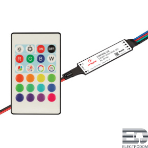 Контроллер SMART-MINI-RGB-SET (12-24V, 3x1.5A, ПДУ 24кн, IR) Arlight - цена и фото