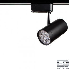 Трековый светильник поворотный Arte Lamp track lights A6107PL-1BK - цена и фото