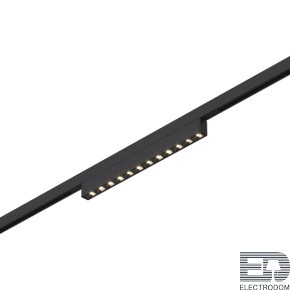 ST666.446.10 Магнитный трековый светильник Черный LED 1*10W 4000K 430Lm Ra>90 IP20 L196xW10xH18 24V - цена и фото