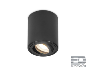 Накладной поворотный точечный светильник TN226 BK черный GU5.3 D80*100 - цена и фото