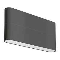Светильник SP-WALL-FLAT-S170x90-2x6W Warm3000 (GR, 120 deg, 230V) Arlight - цена и фото