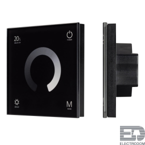 Панель SMART-P4-DIM-G-IN Black (12-24V, 4x3A, Sens, 2.4G) Arlight - цена и фото
