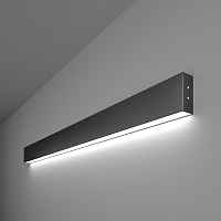 Настенный светодиодный светильник Elektrostandart 101-100-30-103 6500К черная шагрень - цена и фото