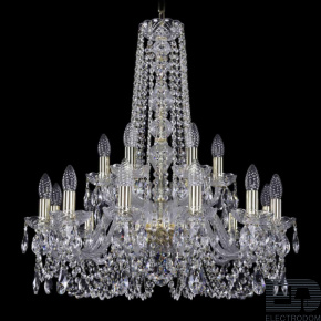 Подвесная люстра Bohemia Ivele 1402/12+6/240/h-75 G - цена и фото