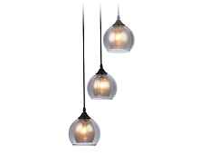 TR3541/3 BK/SM/FR черный/дымчатый/белый матовый E27/3 max 40W D280*800 - цена и фото